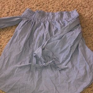 Off the shoulder blouses.